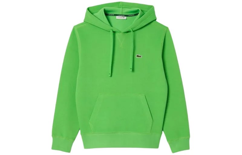 Свитшот женский бордово-зеленый Lacoste