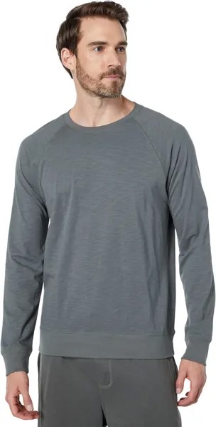 Толстовка Barefoot Dreams MC Slub Long Sleeve Raglan, цвет Olive Branch