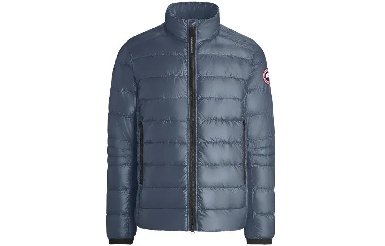 Crofton пуховик мужской светло-голубой Canada Goose, светло-голубой