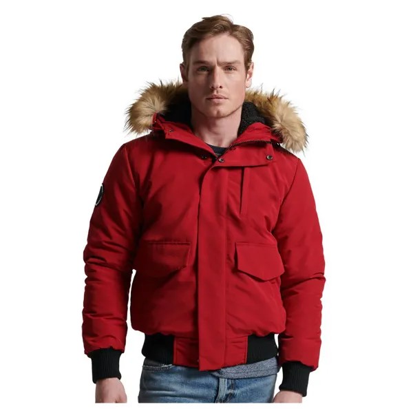 Куртка Superdry Everest Bomber, красный
