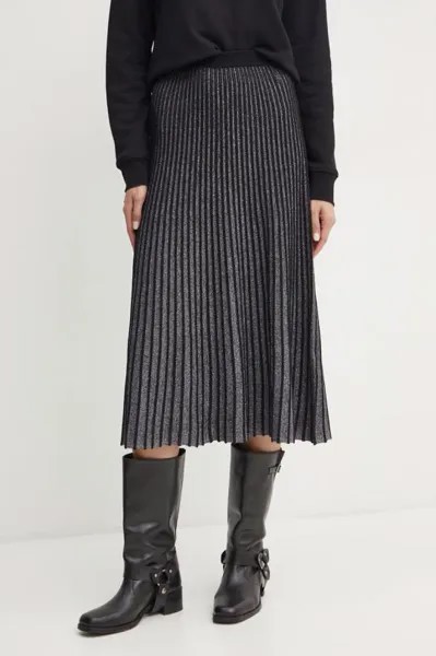 Юбка Karl Lagerfeld, серебряный