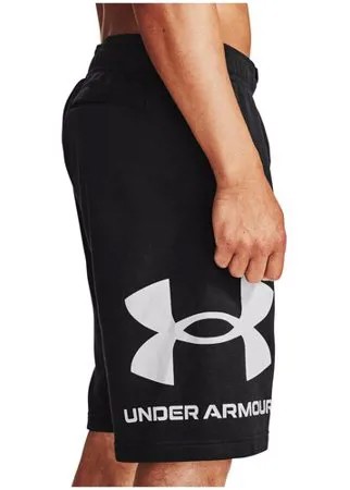 Шорты Under Armour Rival Fleece Big Logo Shorts Черный 3XLT