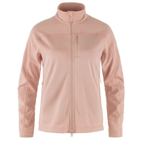 Флисовая жилетка Fjällräven Women's Abisko Lite Fleece, цвет Chalk Rose