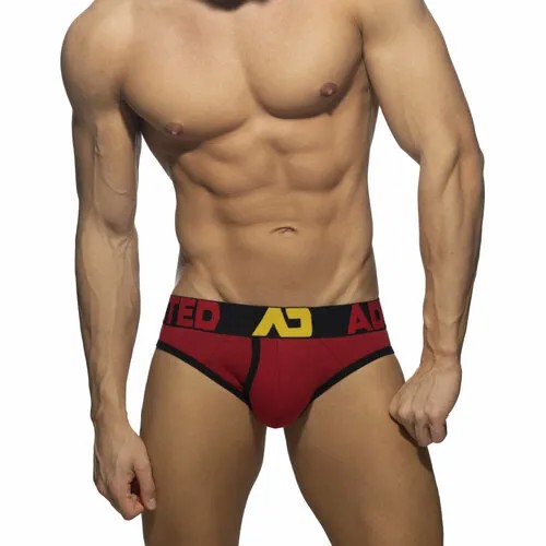 Трусы Addicted Open Fly Cotton Brief, размер M, black