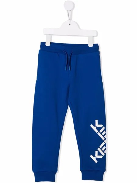 Kenzo Kids спортивные брюки с логотипом