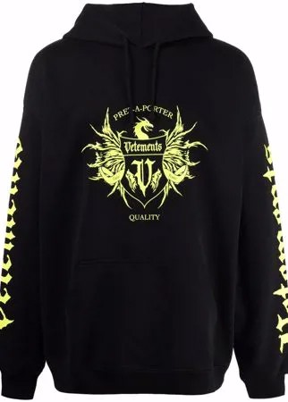 VETEMENTS худи с логотипом