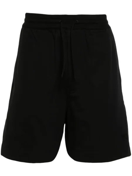 Y-3 спортивные шорты с логотипом, черный