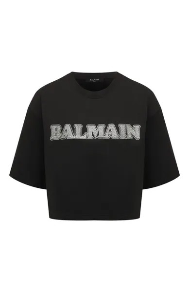 Хлопковая футболка Balmain