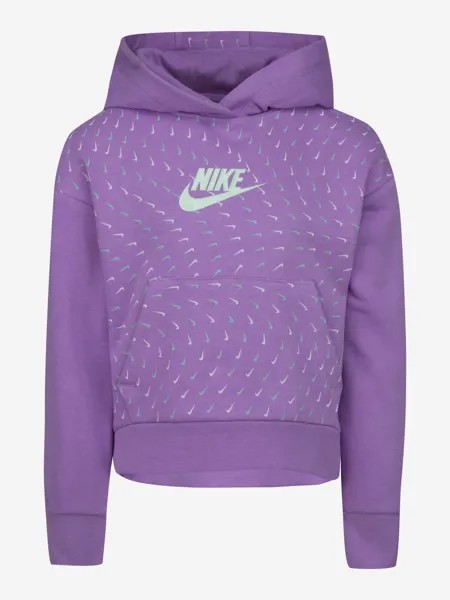 Худи для девочек Nike Sport Essentials, Фиолетовый, размер 122