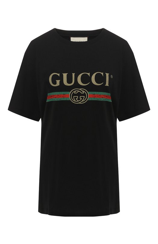 Хлопковая футболка Gucci