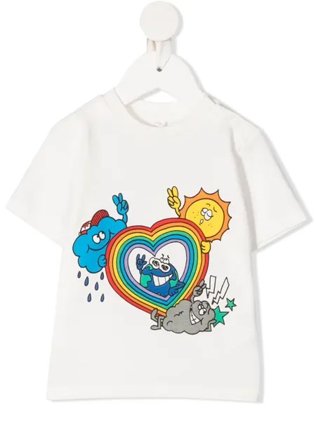Stella McCartney Kids футболка Weather