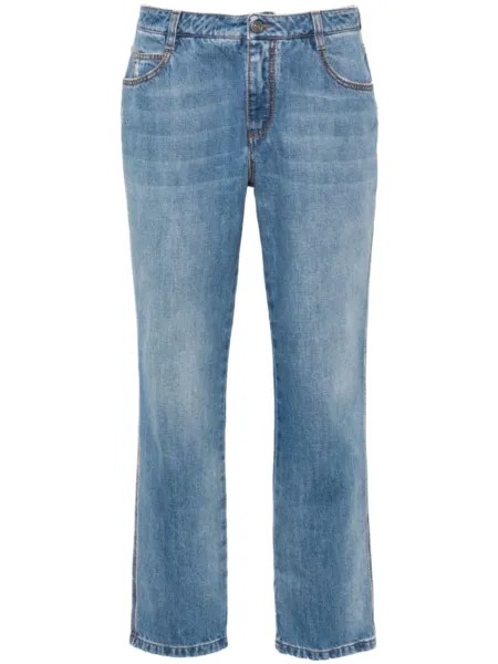 Ermanno Scervino прямые джинсы, синий