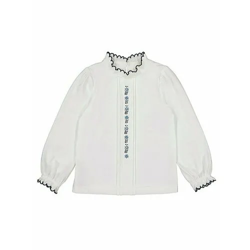 Блуза Mayoral, размер 122, белый