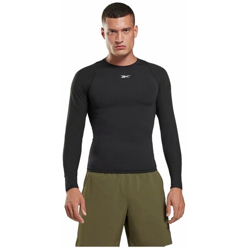 Лонгслив Reebok, размер М, черный