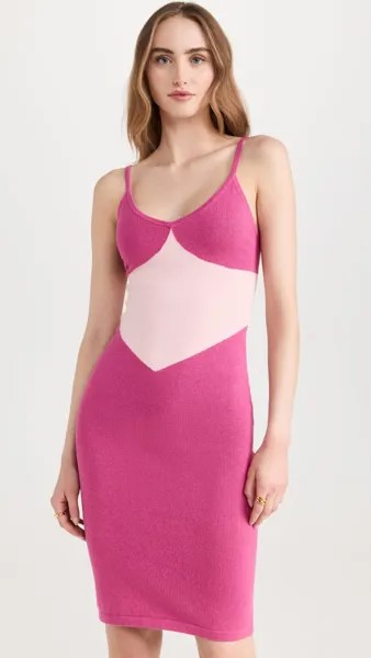 Платье Victor Glemaud Knit, розовый