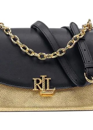 Сумка кросс-боди женская LAUREN RALPH LAUREN B36258-LR431824879 черная/золотистая