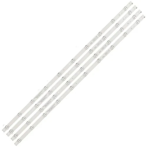 Подсветка LB-C430F14-E1-A-G2-DL1 / SVJ430A07 / XRK430A07(S) для ТВ BBK 43LEM-1015/FT2C, DEXP F43B7200C, Hitachi LE43A509, LE43A509A, (комплект 4шт)
