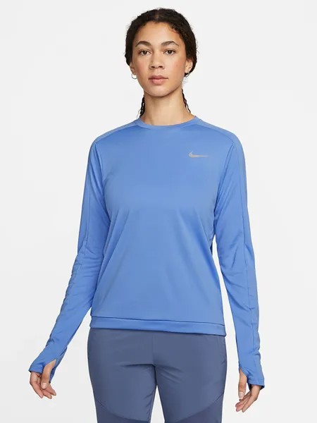 Функциональный лонгслив Nike, синий