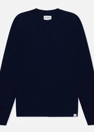 Мужской свитер Norse Projects Sigfred Lambswool, цвет синий, размер XL