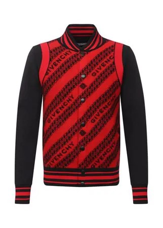 Шерстяной бомбер Givenchy