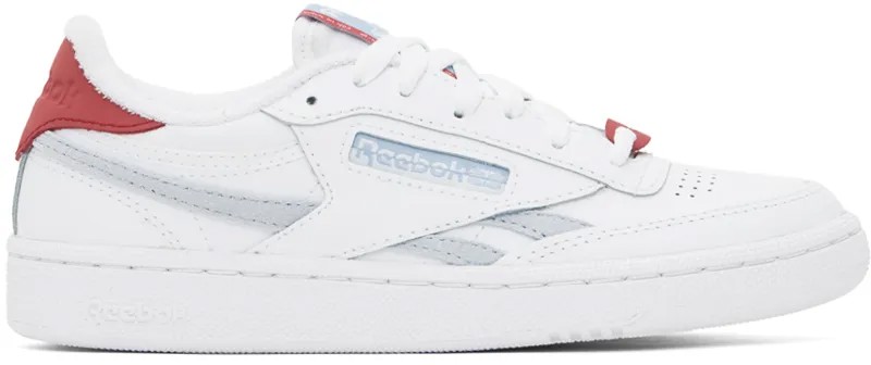 Белые кроссовки Club C Revenge Reebok Classics, цвет Ftwwht/Palblu/Astdus