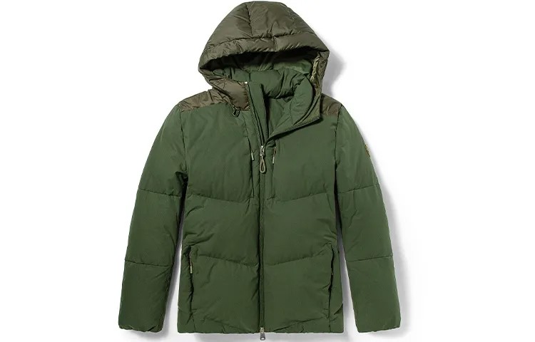 Мужской пуховик Timberland, цвет duffel bag green