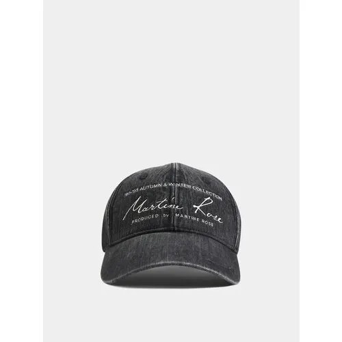 Кепка Martine Rose Signature Cap, размер Onesize, черный