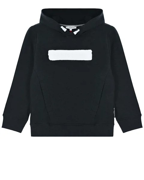 Серая толстовка-худи с белой вставкой Givenchy детская