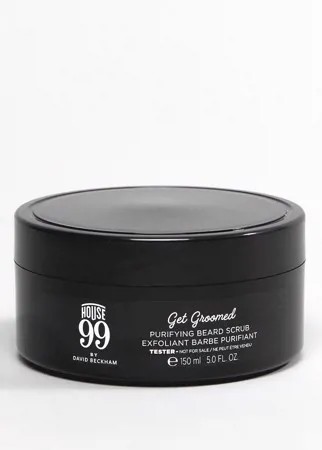 Очищающий скраб для бороды 150 мл House 99 Get Groomed-Бесцветный