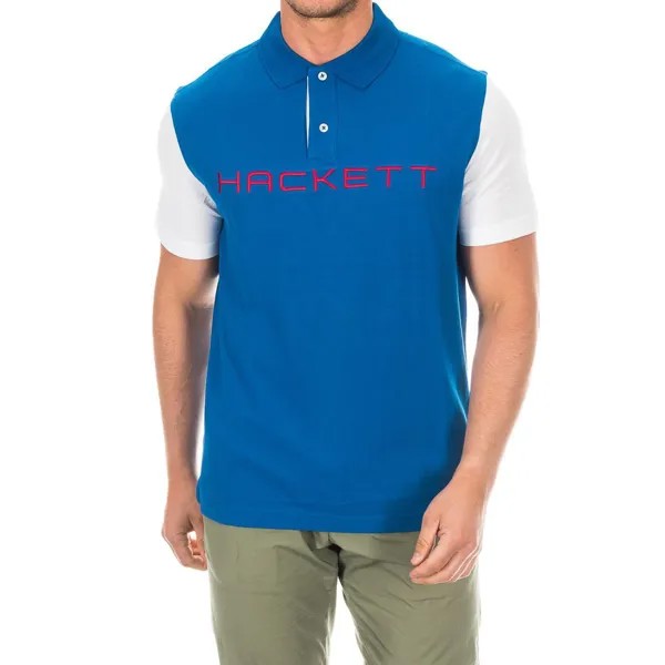 Поло Hackett Golf HMX1008B, синий