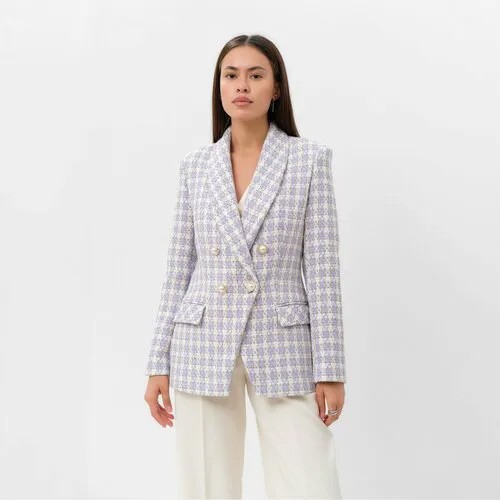 Пиджак MIST, размер 48, лиловый, фиолетовый