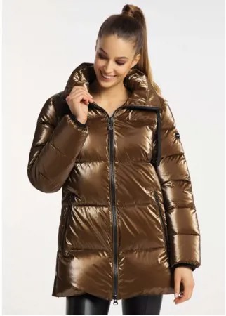 Куртка женская FRIEDA 6706808 коричневая 38 EU