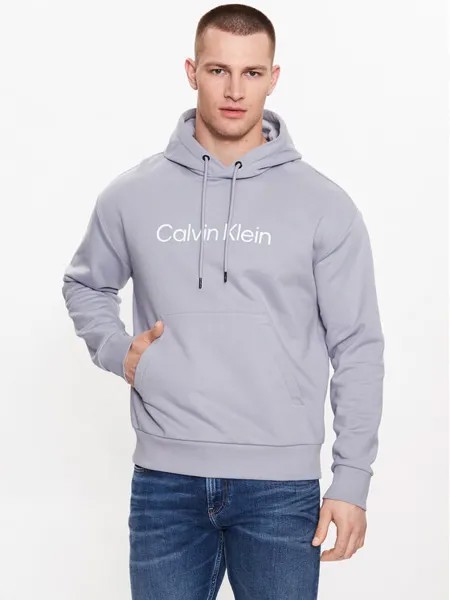 Толстовка обычного кроя Calvin Klein, серый