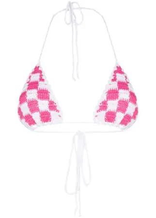 Frankies Bikinis лиф бикини Tia в технике кроше