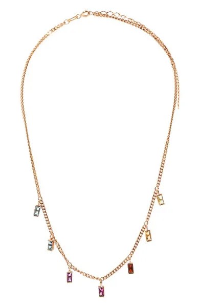 Цепочка с радужными искрами в позолоте Secrets jewelry