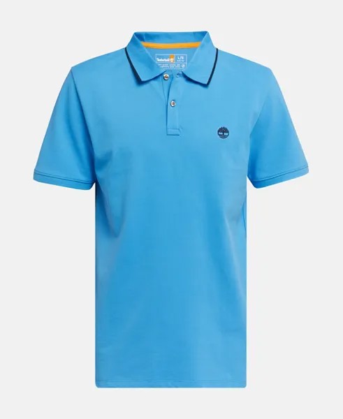 Рубашка поло Timberland, лазурный синий