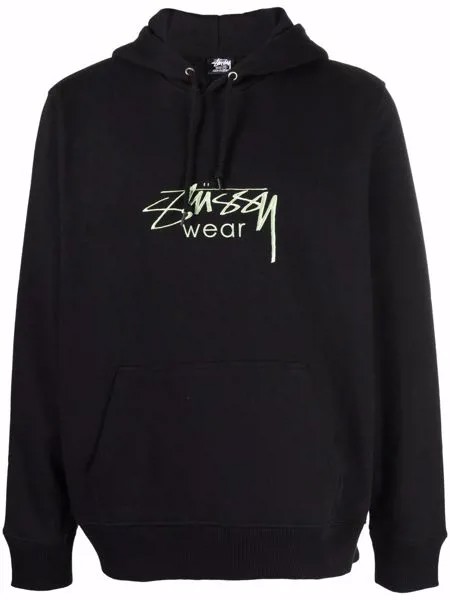 Stussy худи с логотипом