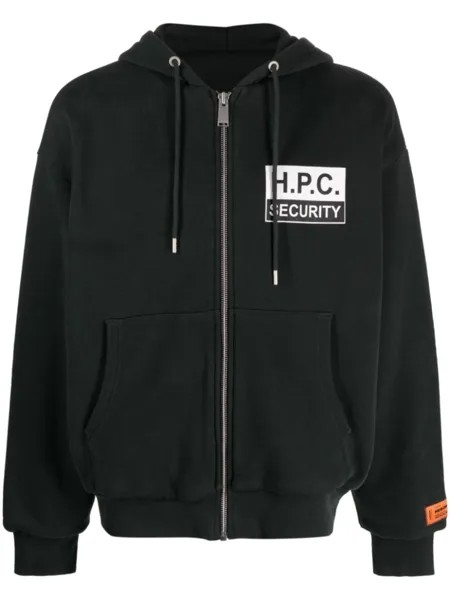 Heron Preston худи H.P.C Security Tape, черный