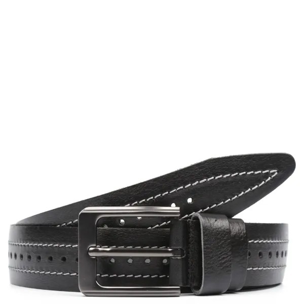 Ремень мужской Leo Ventoni LV2135 черный, 130 см