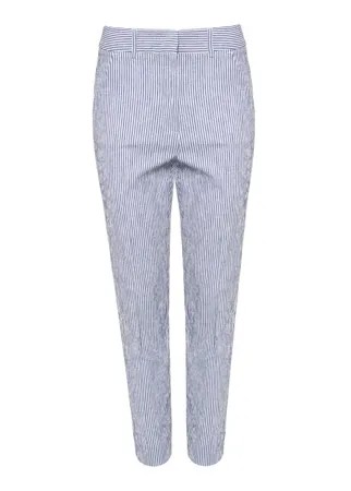 Брюки MaxMara_Weekend CANASTA 44 белый+синий