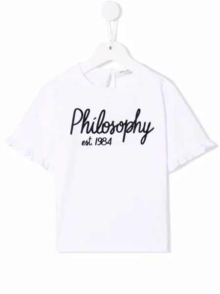 Philosophy Di Lorenzo Serafini Kids футболка с логотипом