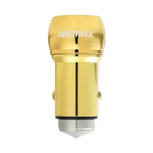 Автомобильное зарядное устройство Remax 2 USB (RCC205), gold