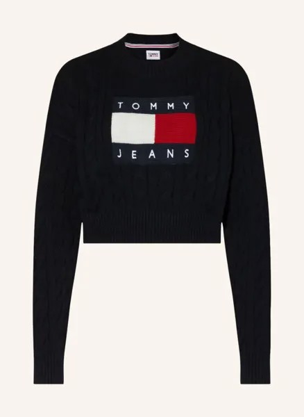 Джемпер женский Tommy Jeans 1001325214 черный L (доставка из-за рубежа)