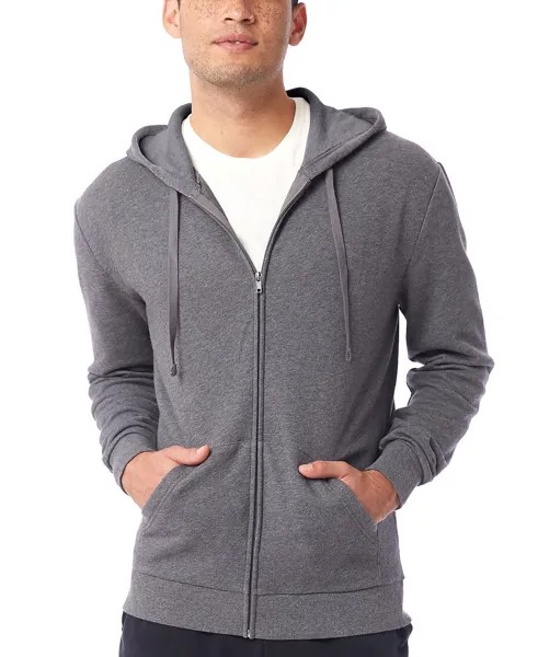 Мужская толстовка с капюшоном eco-cozy на молнии Alternative Apparel, мульти