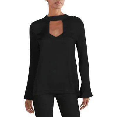 Женская черная блузка с рукавами-колокольчиками Endless Rose, рубашка XS BHFO 0584