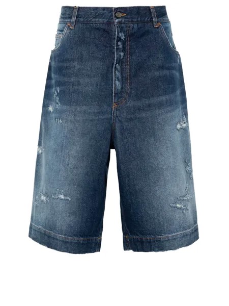 Шорты Dolce&Gabbana Denim bermuda, светло-синий