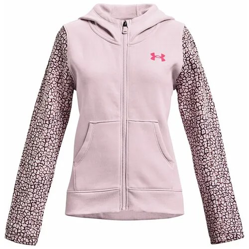Толстовка Under Armour Rival Fleece FZ Розовый YMD 1366045-684