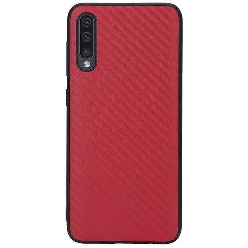 Накладка силиконовая G-Case Carbon Samsung Galaxy A50/A50s/A30s Red