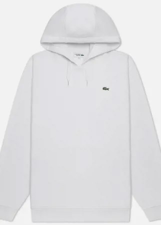 Мужская толстовка Lacoste Sport Fleece Hoodie, цвет белый, размер S