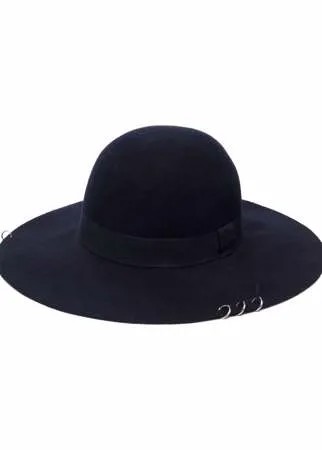 Catarzi шляпа-федора с широкими полями